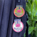 Disc Golf Pins | Rebecca Minnick Disc Golf Pin - Series 1 - Jersey Discs