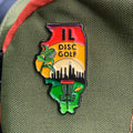 Disc Golf Pins | Illinois Disc Golf Pin - Series 2 - Jersey Discs