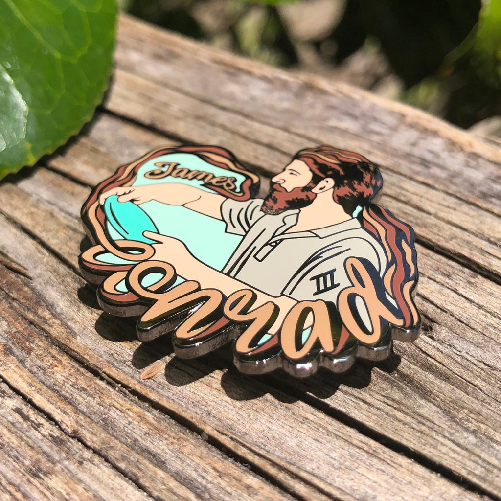 Disc Golf Pins | James Conrad Disc Golf Pin - Series 1 - Jersey Discs