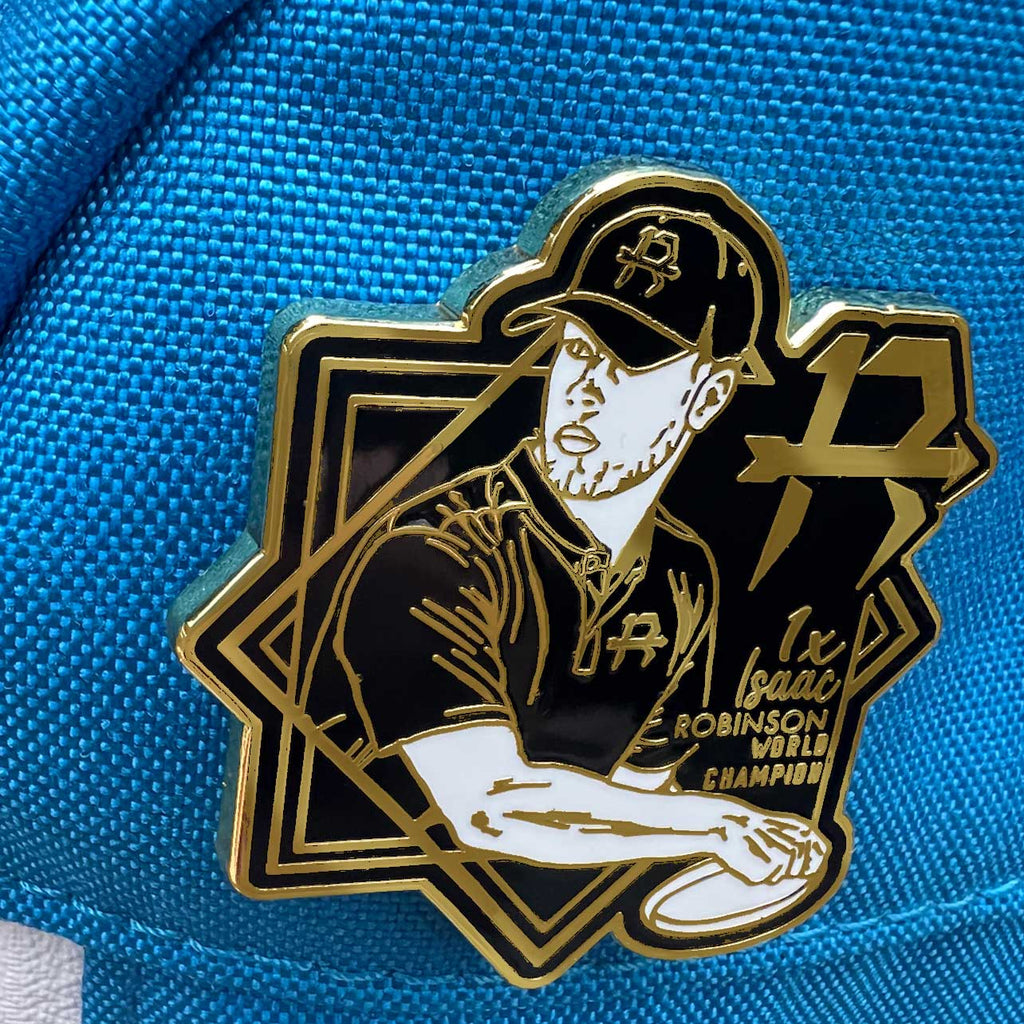 Disc Golf Pins | 2023 World Champion Isaac Robinson - Numbered Limited Edition - Jersey Discs