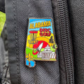Disc Golf Pins | Alabama State Disc Golf Pin - Jersey Discs
