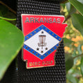 Disc Golf Pins | Arkansas State Disc Golf Pin - Jersey Discs