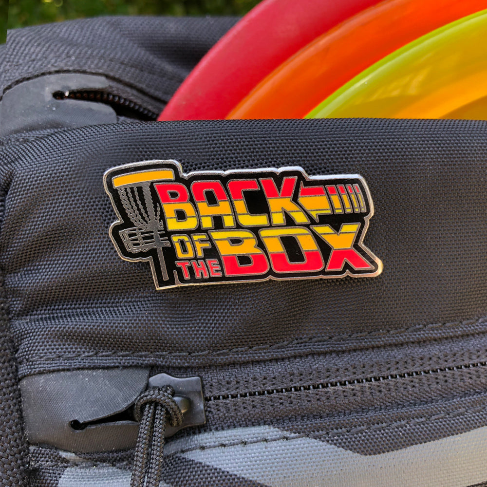Disc Golf Pins | Back of the Box Disc Golf Pin - Jersey Discs