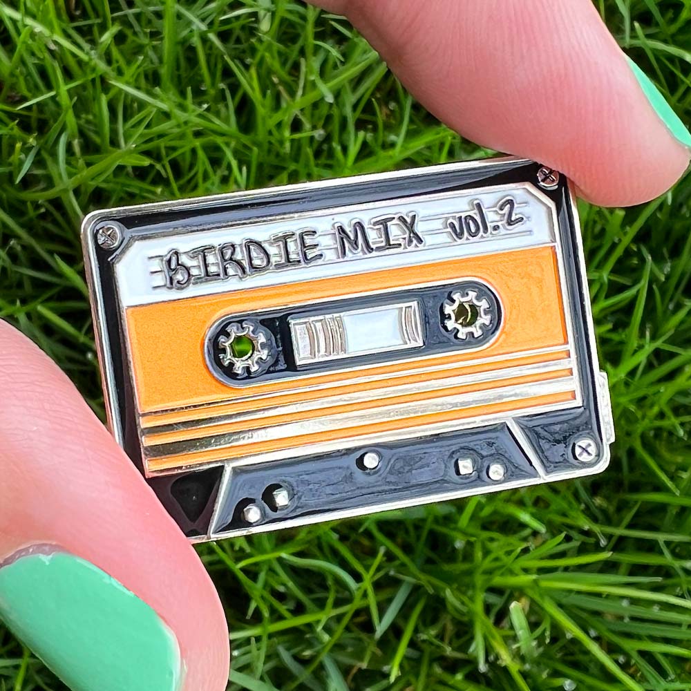 Disc Golf Pins | Birdie Mix Cassette - Jersey Discs