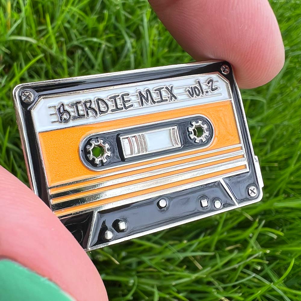 Disc Golf Pins | Birdie Mix Cassette - Jersey Discs