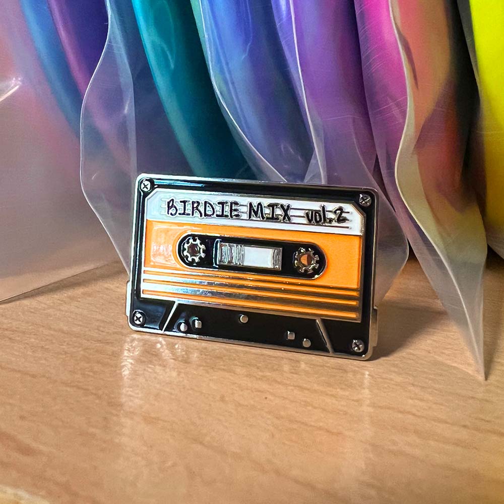 Disc Golf Pins | Birdie Mix Cassette - Jersey Discs