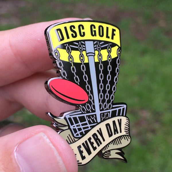 Disc Golf Pins | Disc Golf Every Day Basket Pin - Jersey Discs