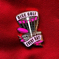 Disc Golf Pins | Disc Golf Every Day Basket Pin - PINK - Jersey Discs