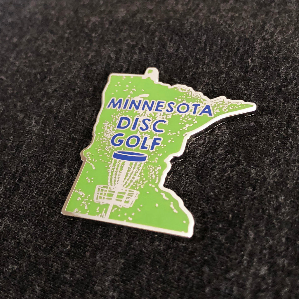 Disc Golf Pins | Minnesota Disc Golf Pin - Jersey Discs