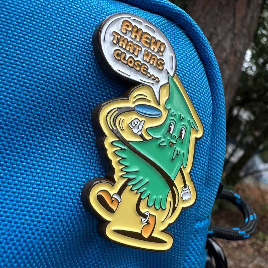 Disc Golf Pins | That Was Close Tree Disc Golf Pin - Jersey Discs