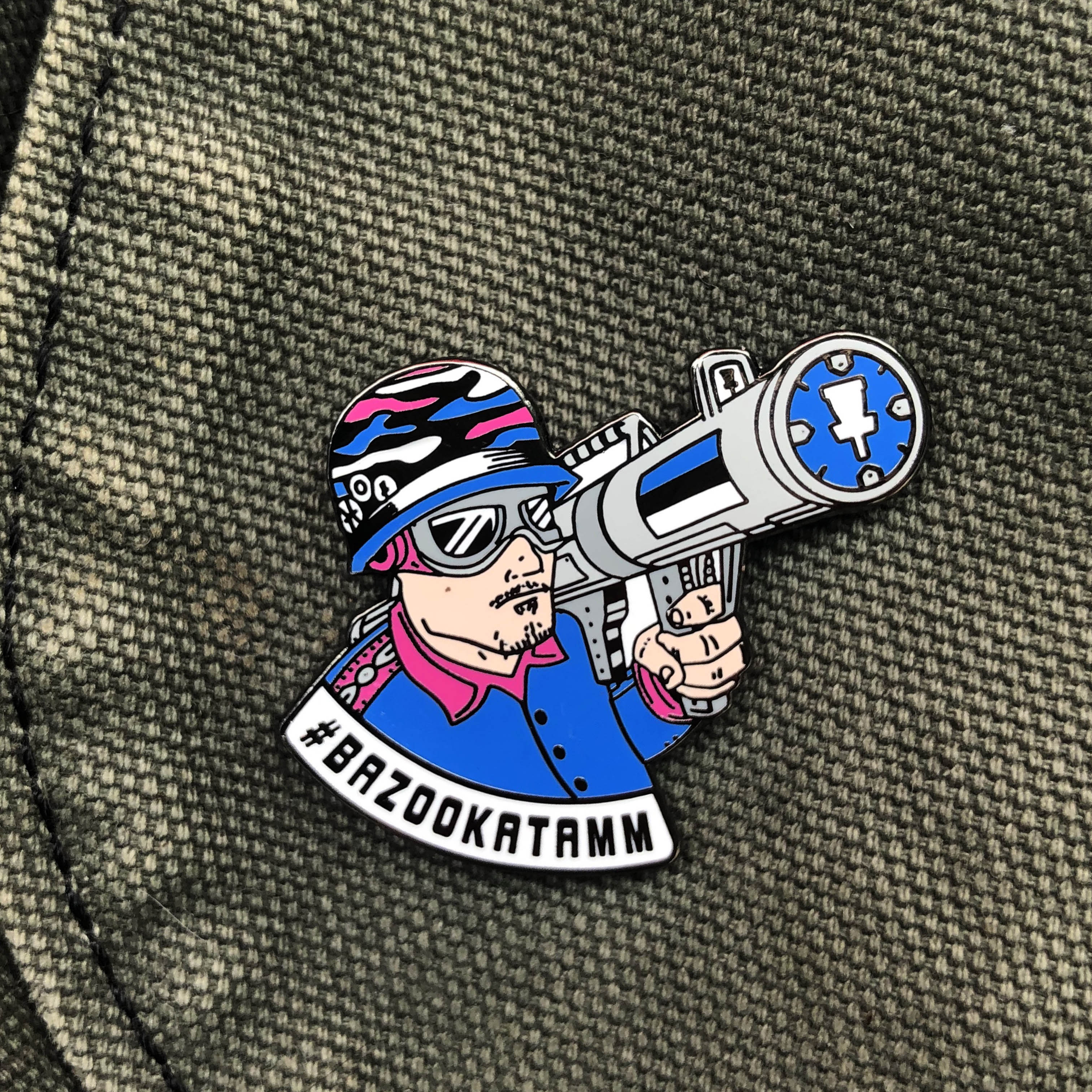 Disc Golf Pins | Albert Tamm Disc Golf Pin - Series 1 - Jersey Discs