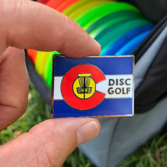 Disc Golf Pins | Colorado - Jersey Discs