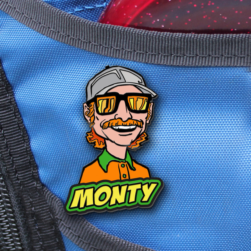 Disc Golf Pins | Colten Montgomery Disc Golf Pin - Series 1 - Jersey Discs