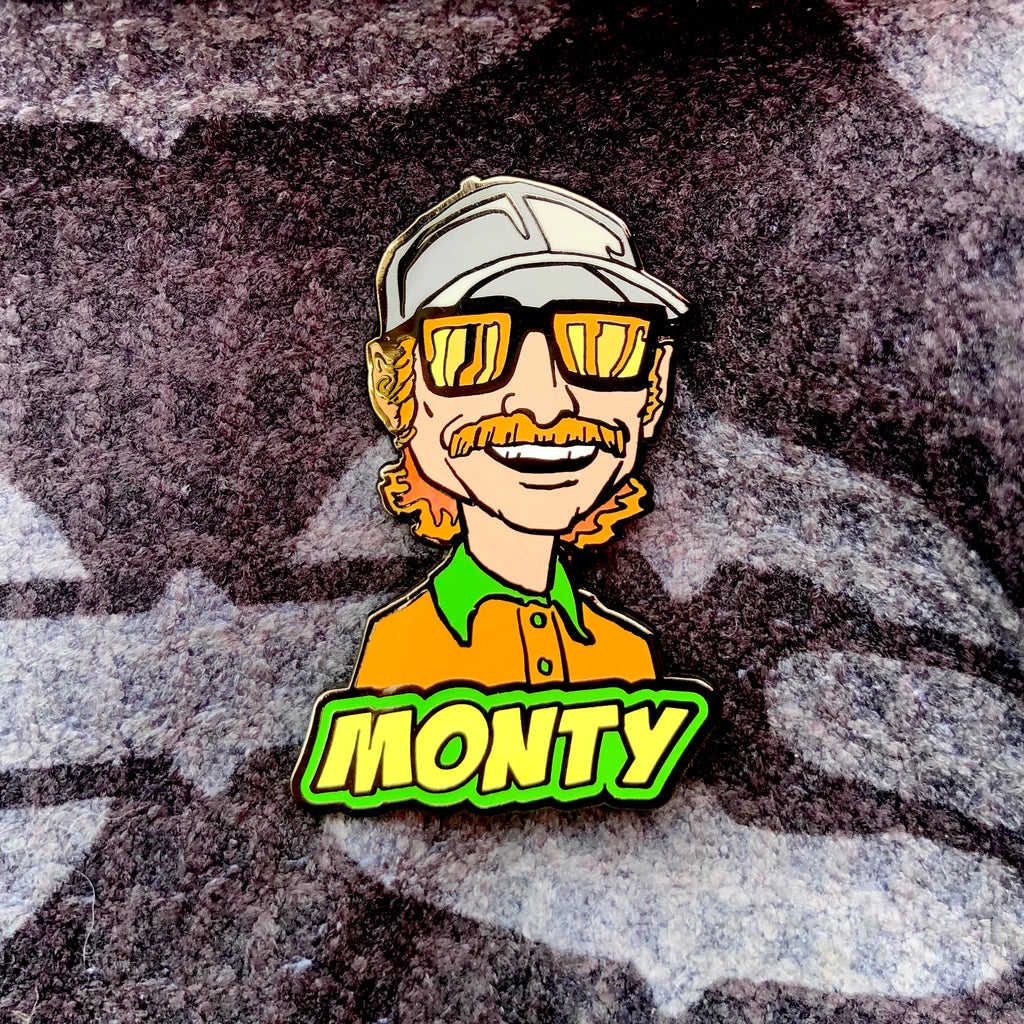 Disc Golf Pins | Colten Montgomery Disc Golf Pin - Series 1 - Jersey Discs