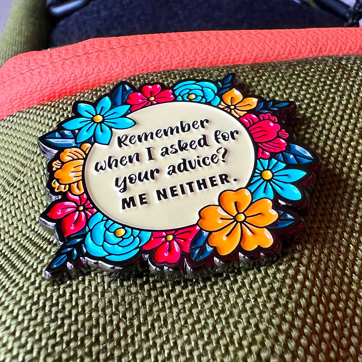 Disc Golf Pins | Sassy Flowers - Jersey Discs