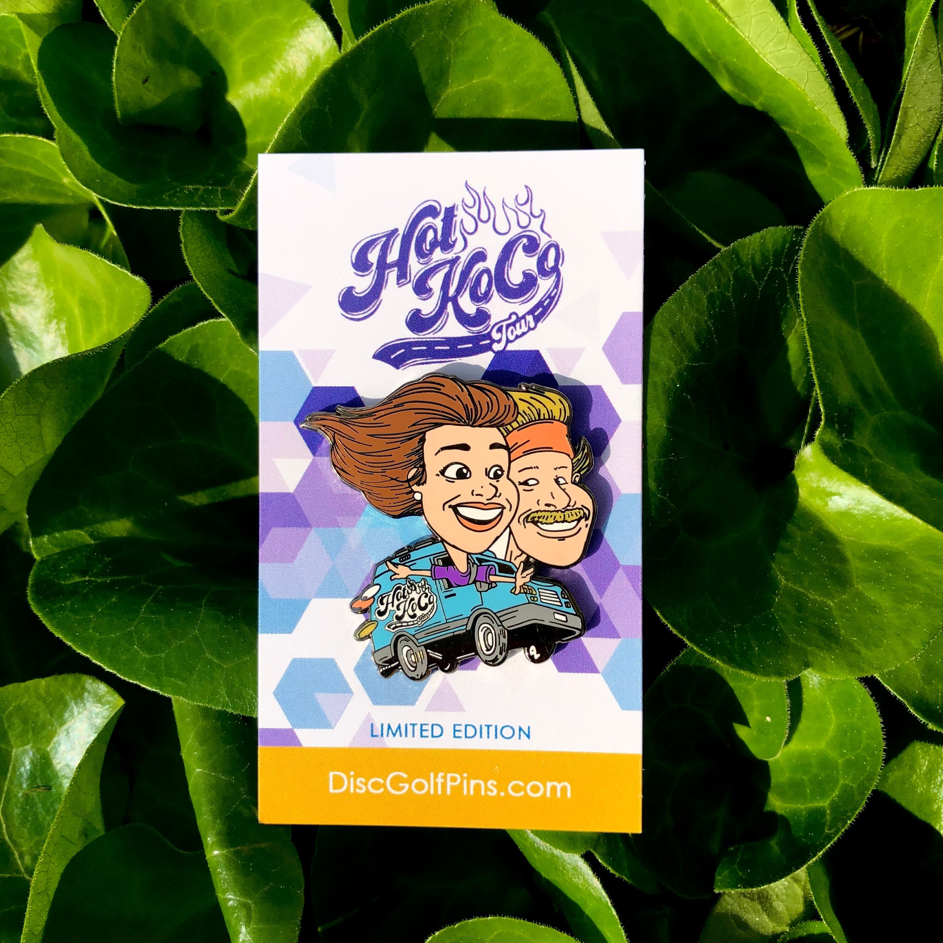 Disc Golf Pins | Team Hot KoCo Disc Golf Pin - Jersey Discs