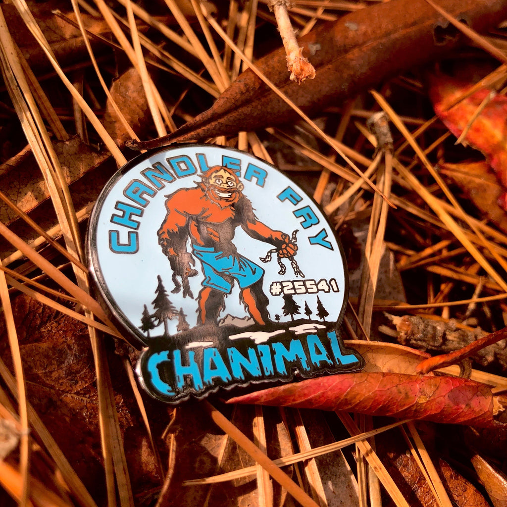 Disc Golf Pins | Chandler Fry Disc Golf Pin - Series 1 - Jersey Discs