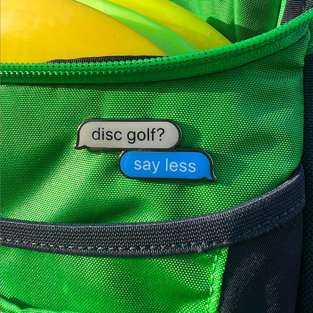 Disc Golf Pins | Disc Golf Text