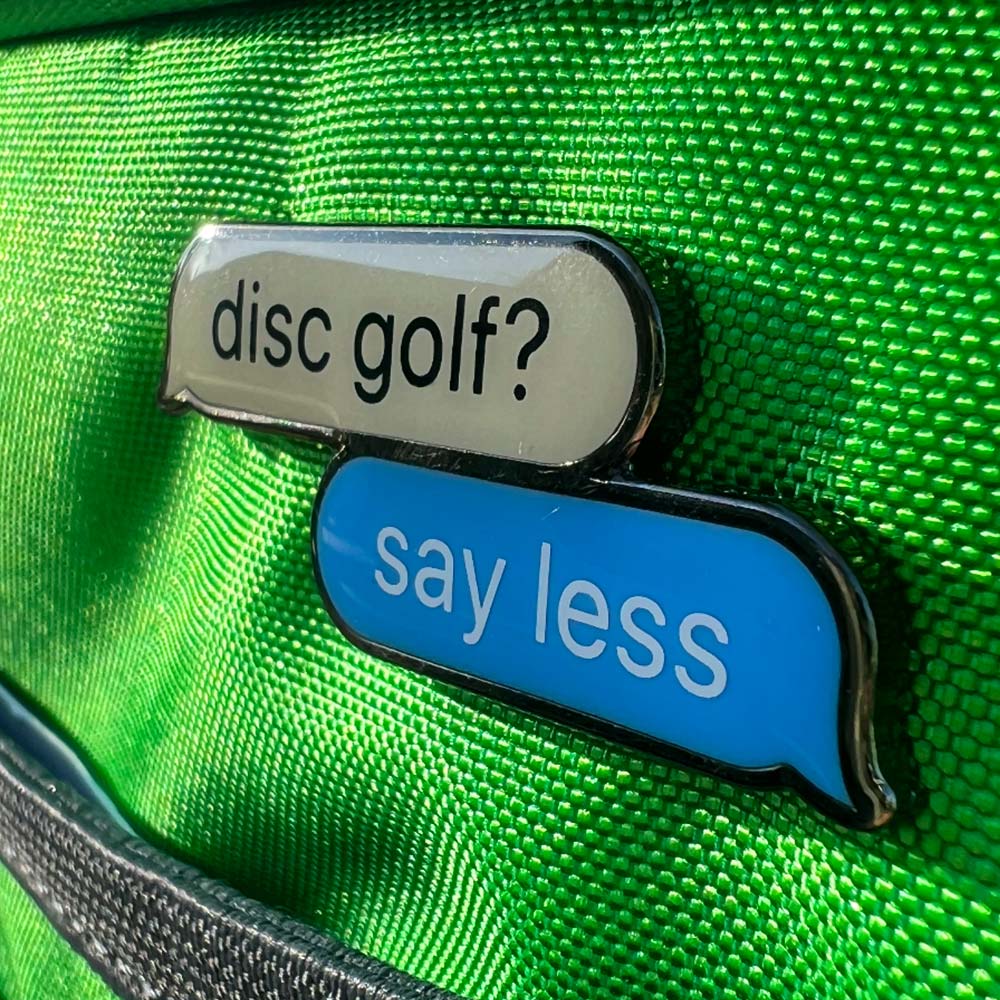 Disc Golf Pins | Disc Golf Text