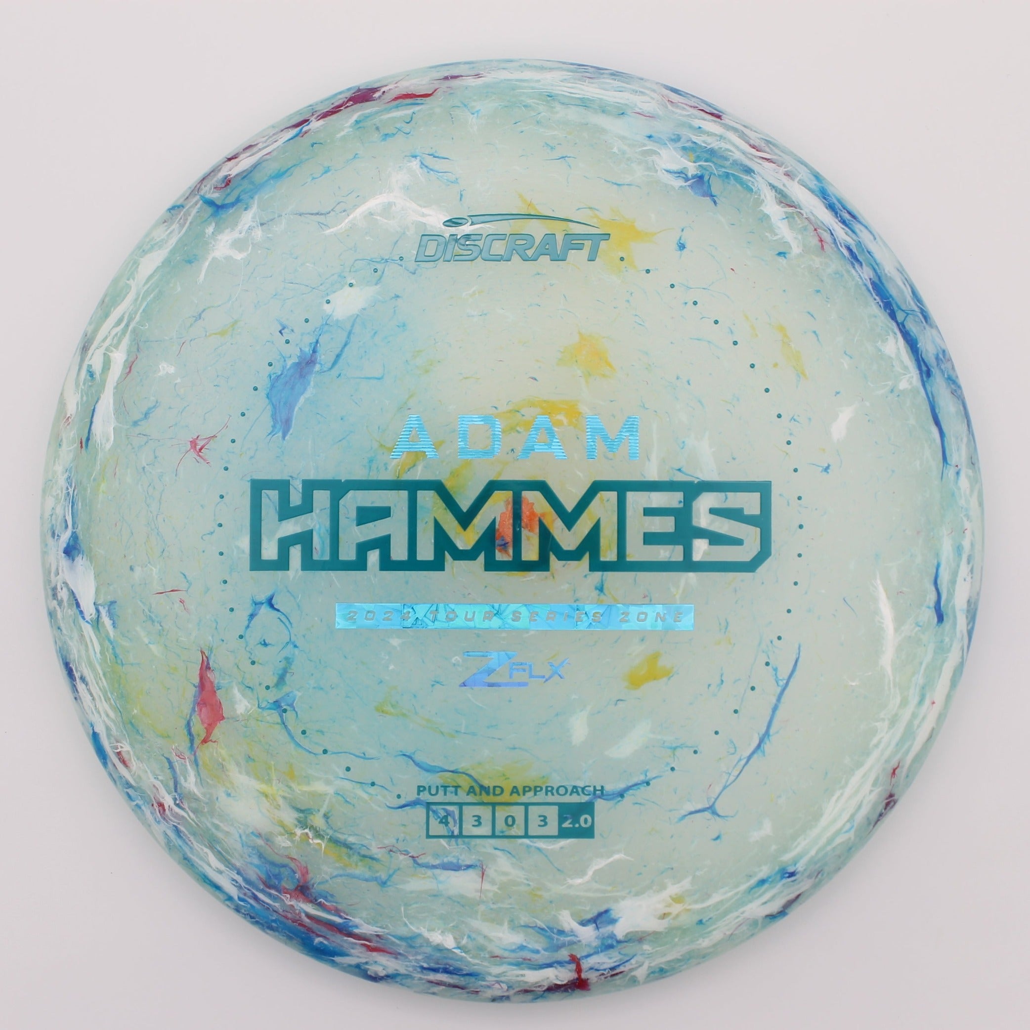 Discraft Putt & Approach Zone Adam Hammes 2024 Tour Series Jawbreaker Z FLX