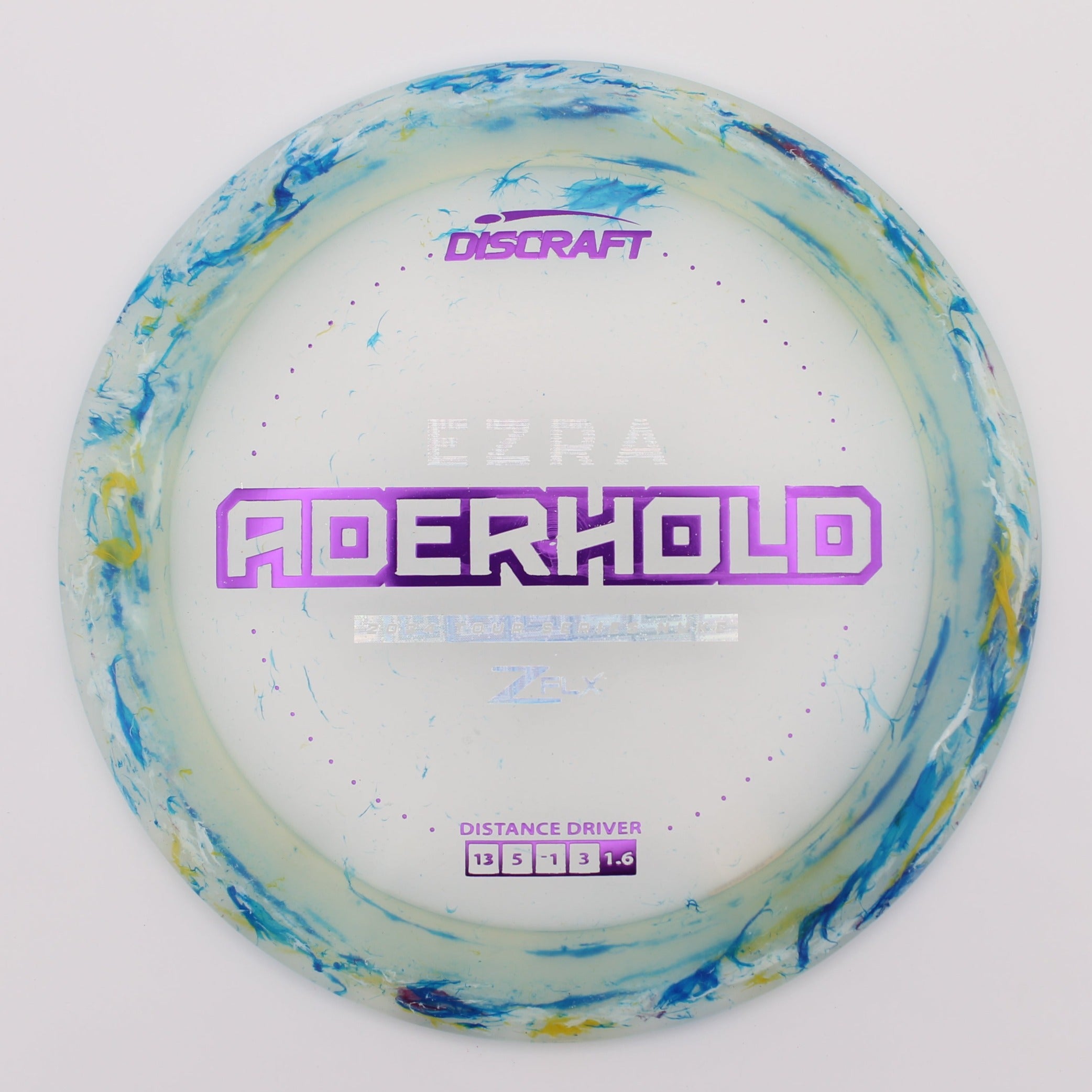 Discraft Distance Driver Nuke Ezra Aderhold 2024 Tour Series Jawbreaker Z FLX