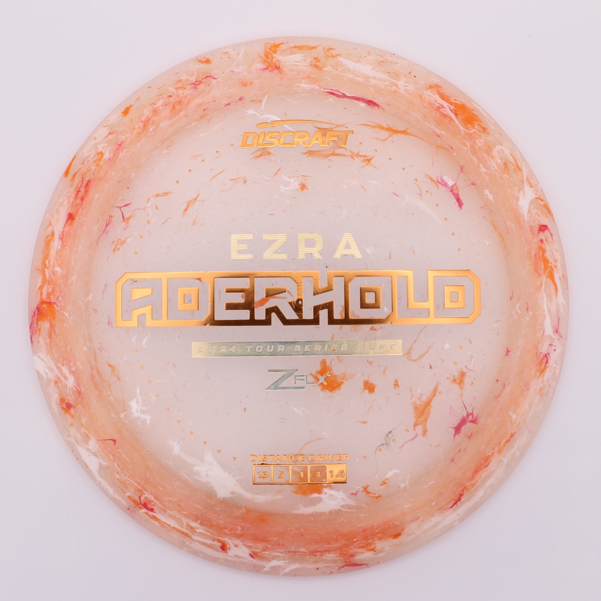 Discraft Distance Driver Nuke Ezra Aderhold 2024 Tour Series Jawbreaker Z FLX