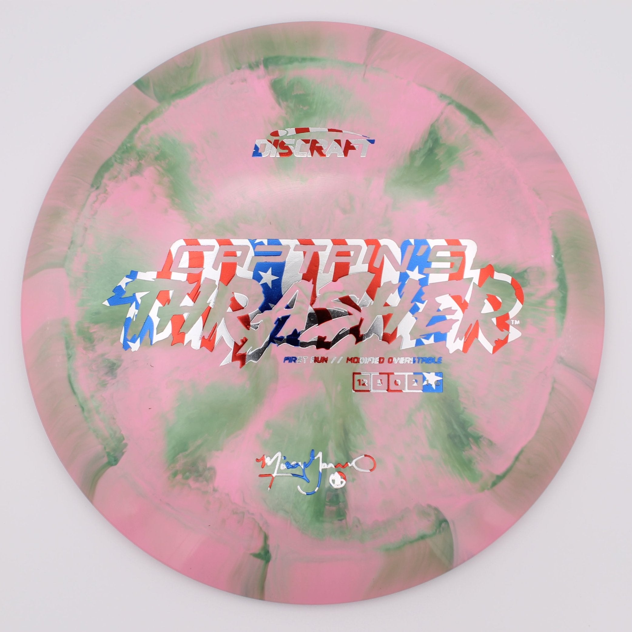 Discraft Distance Driver Captain’s Thrasher ESP First Run Missy Gannon’s Signature