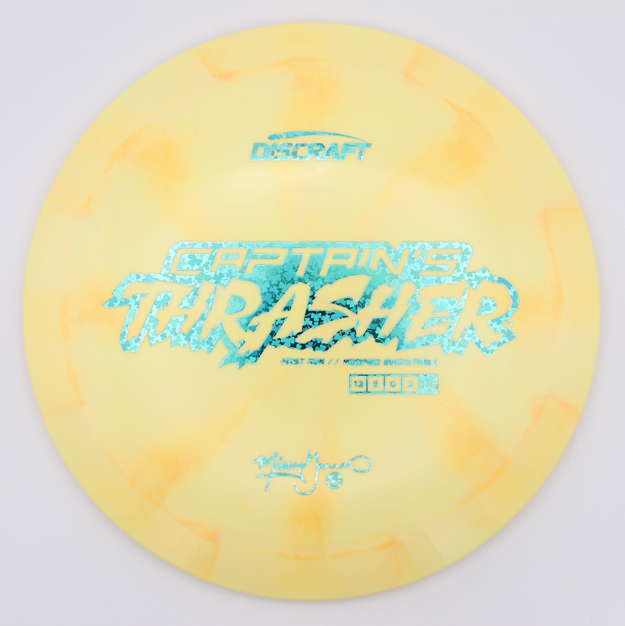 Discraft Distance Driver Captain’s Thrasher ESP First Run Missy Gannon’s Signature