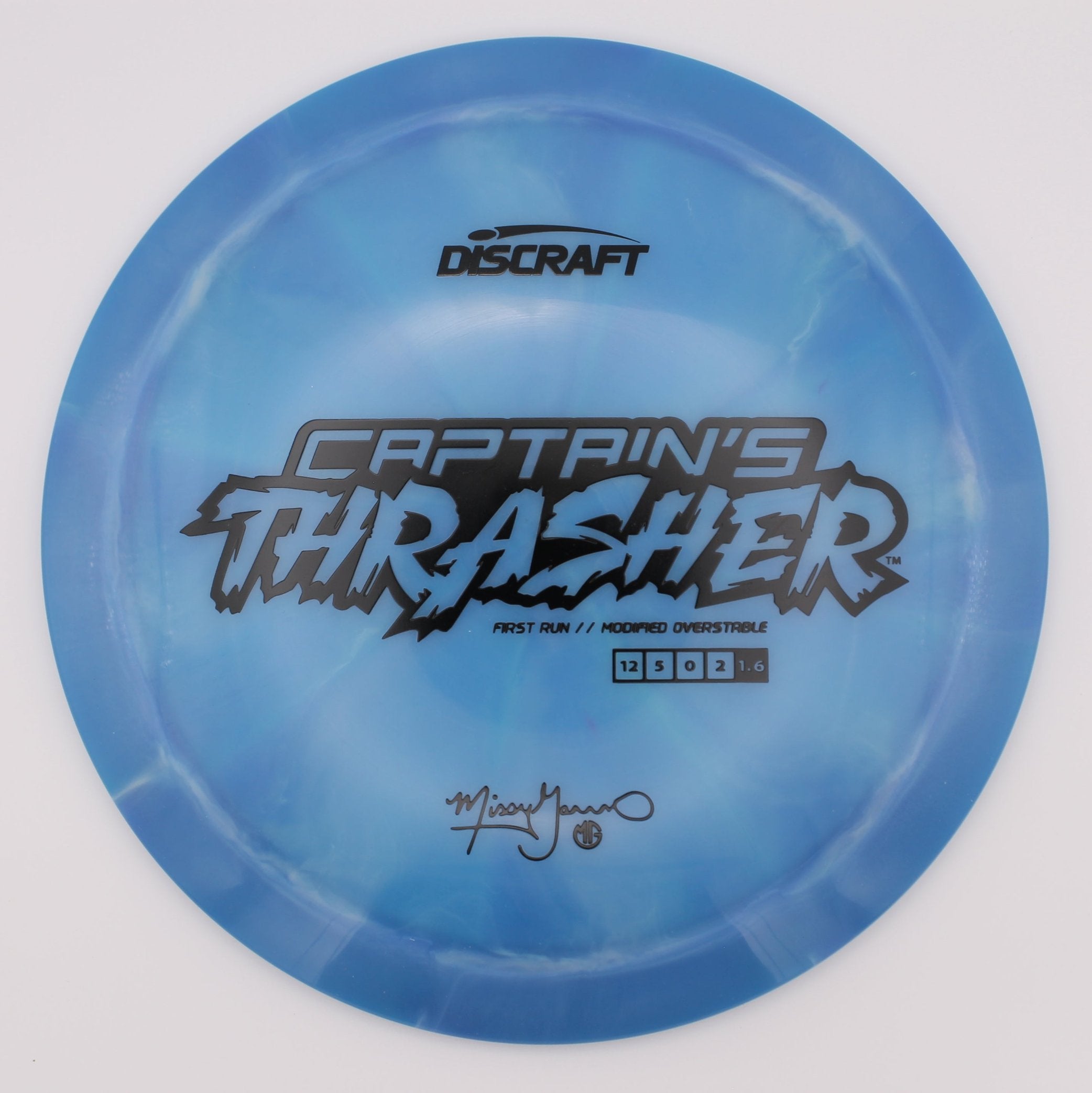 Discraft Distance Driver Captain’s Thrasher ESP First Run Missy Gannon’s Signature