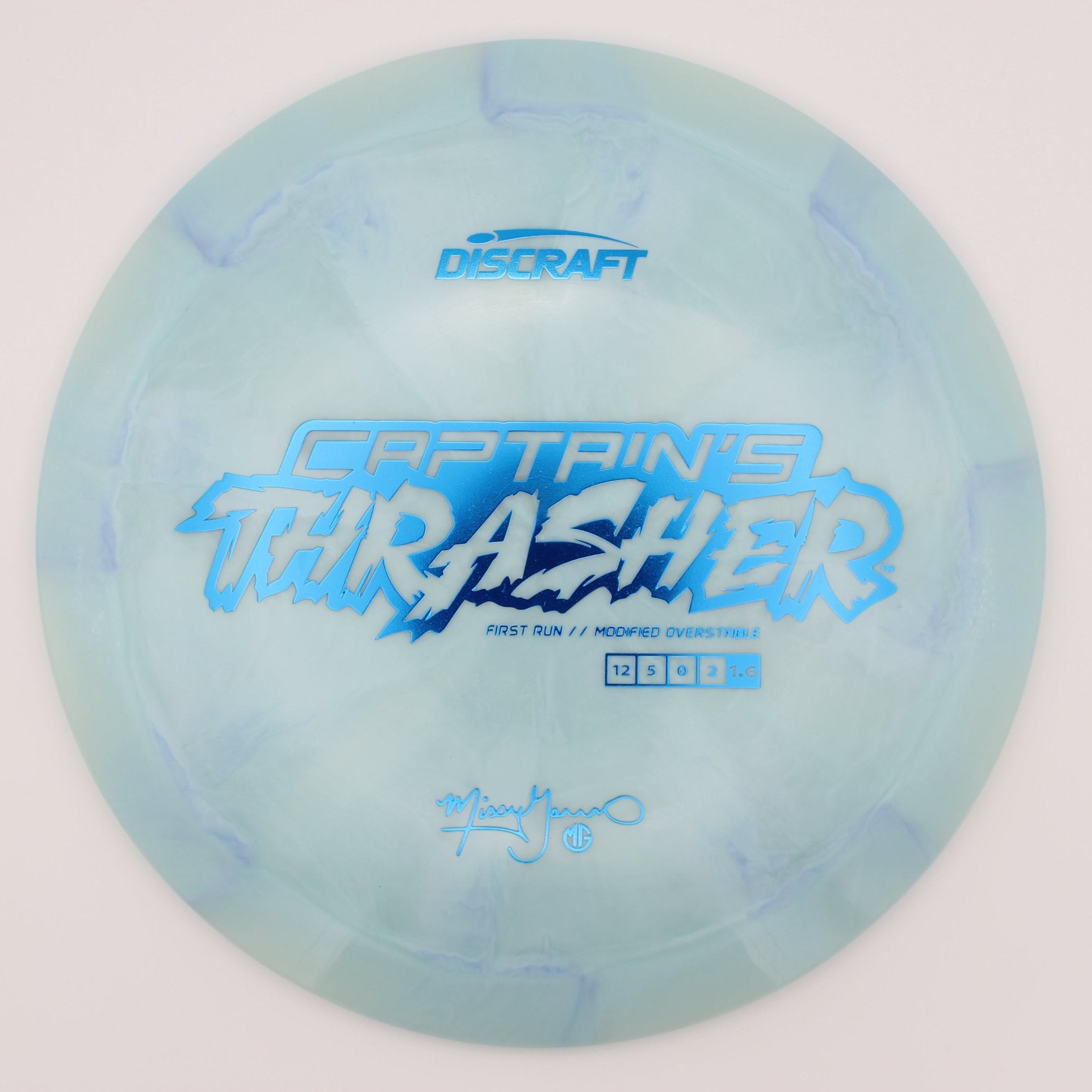 Discraft Distance Driver Captain’s Thrasher ESP First Run Missy Gannon’s Signature