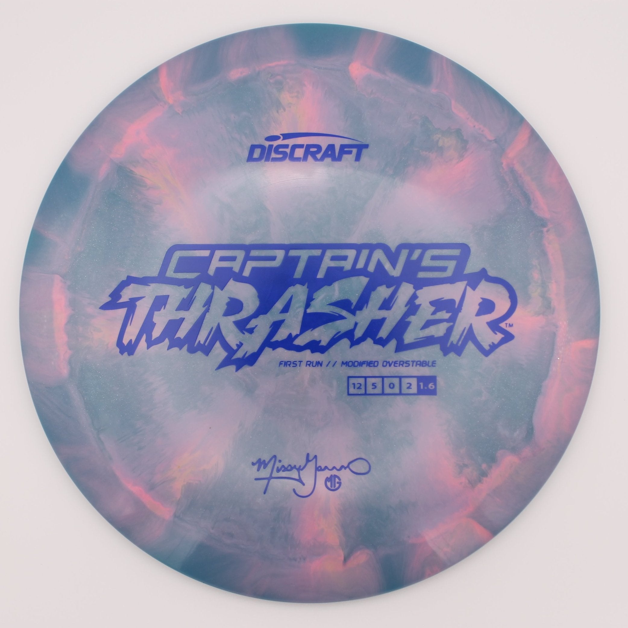 Discraft Distance Driver Captain’s Thrasher ESP First Run Missy Gannon’s Signature