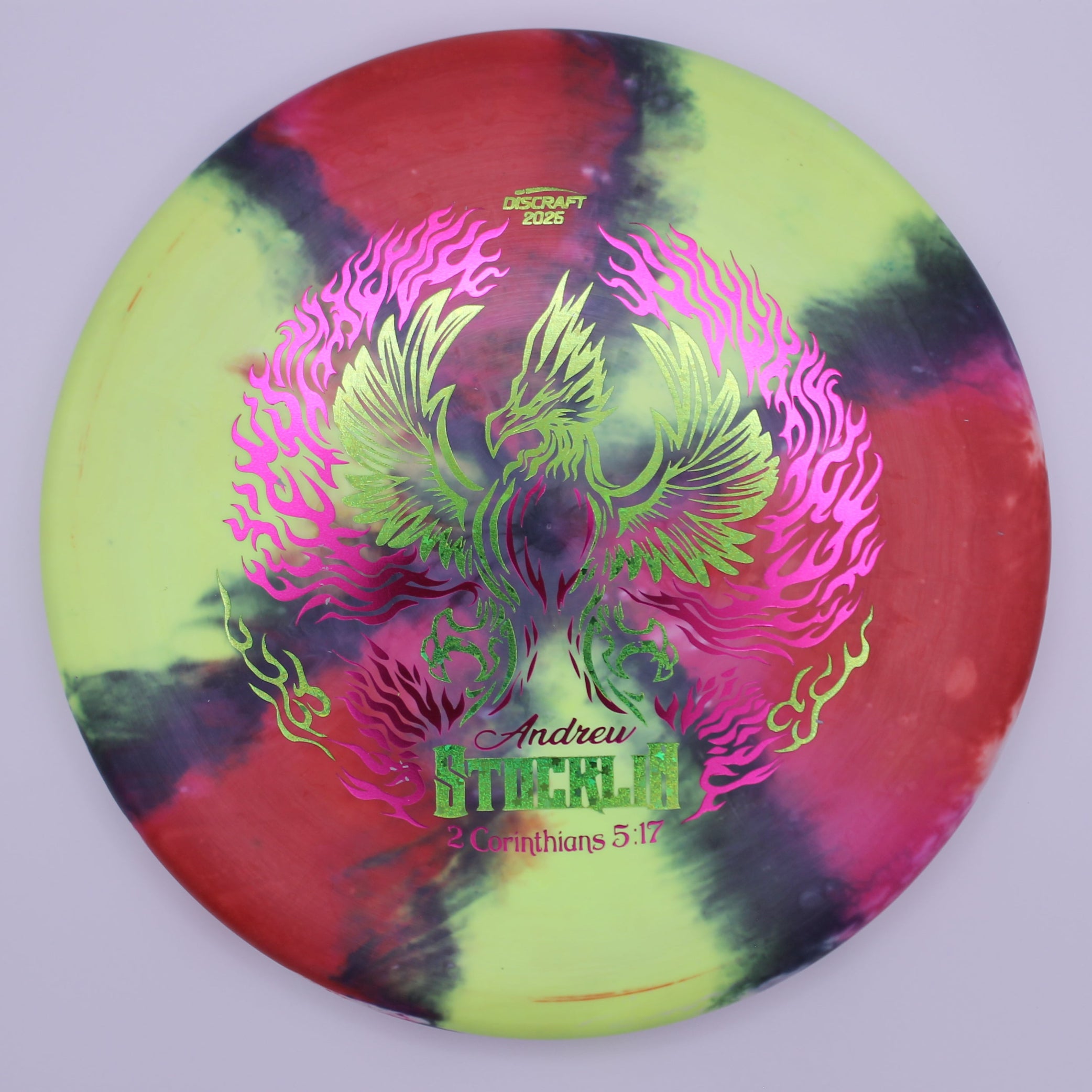 Discraft Putt & Approach Zone ESP Fly Dye 2025 Andrew Stocklin Tour Series