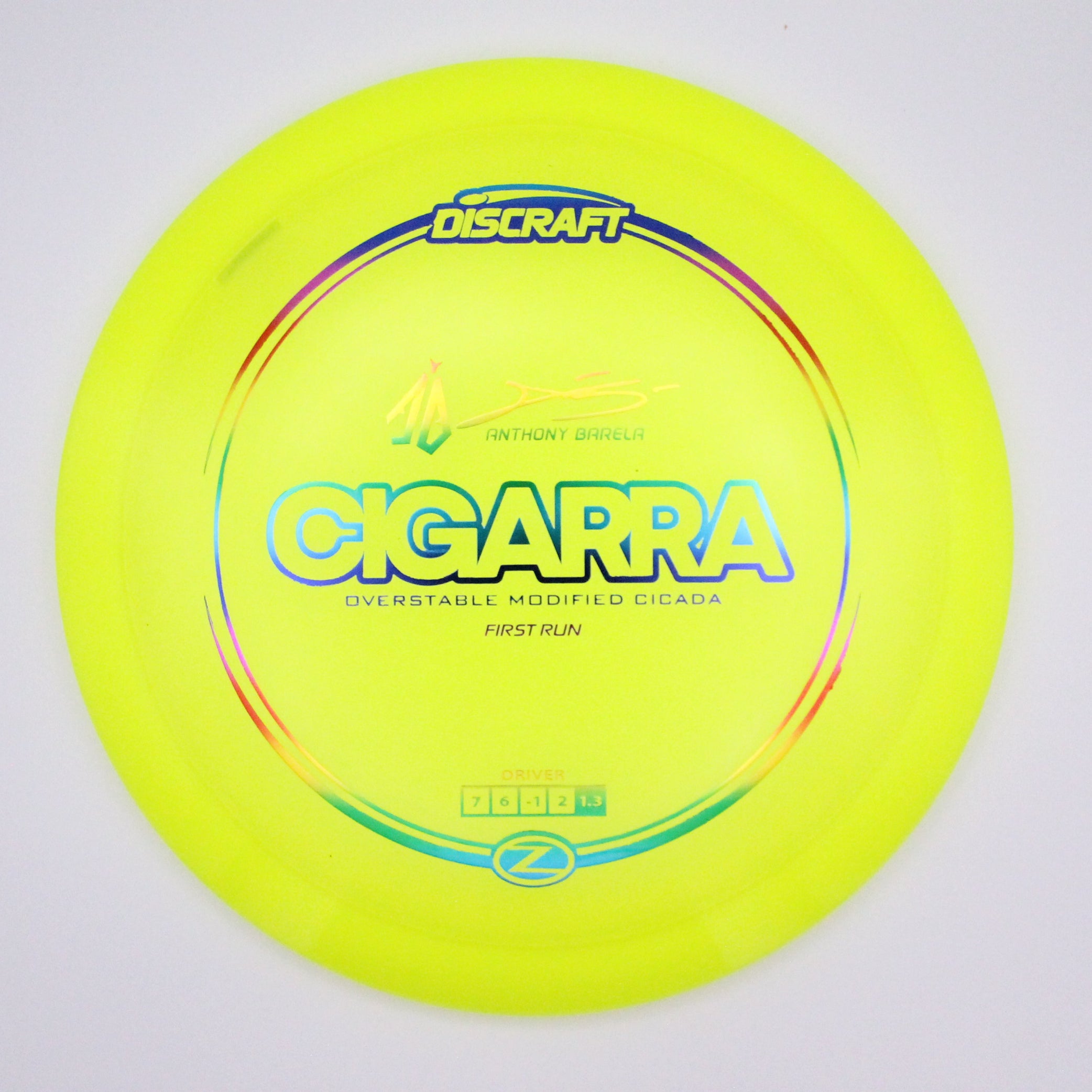 Discraft Fairway Driver Cigarra Z Line Anthony Barela’s Signature Series First Run