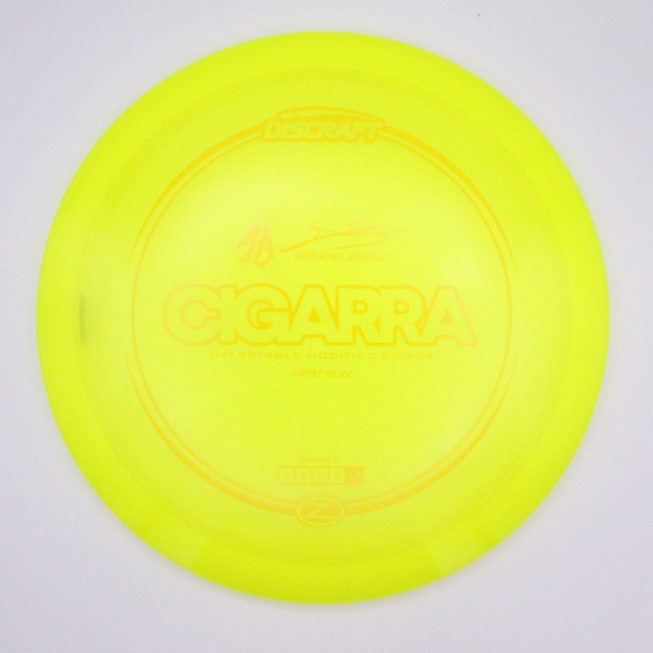 Discraft Fairway Driver Cigarra Z Line Anthony Barela’s Signature Series First Run