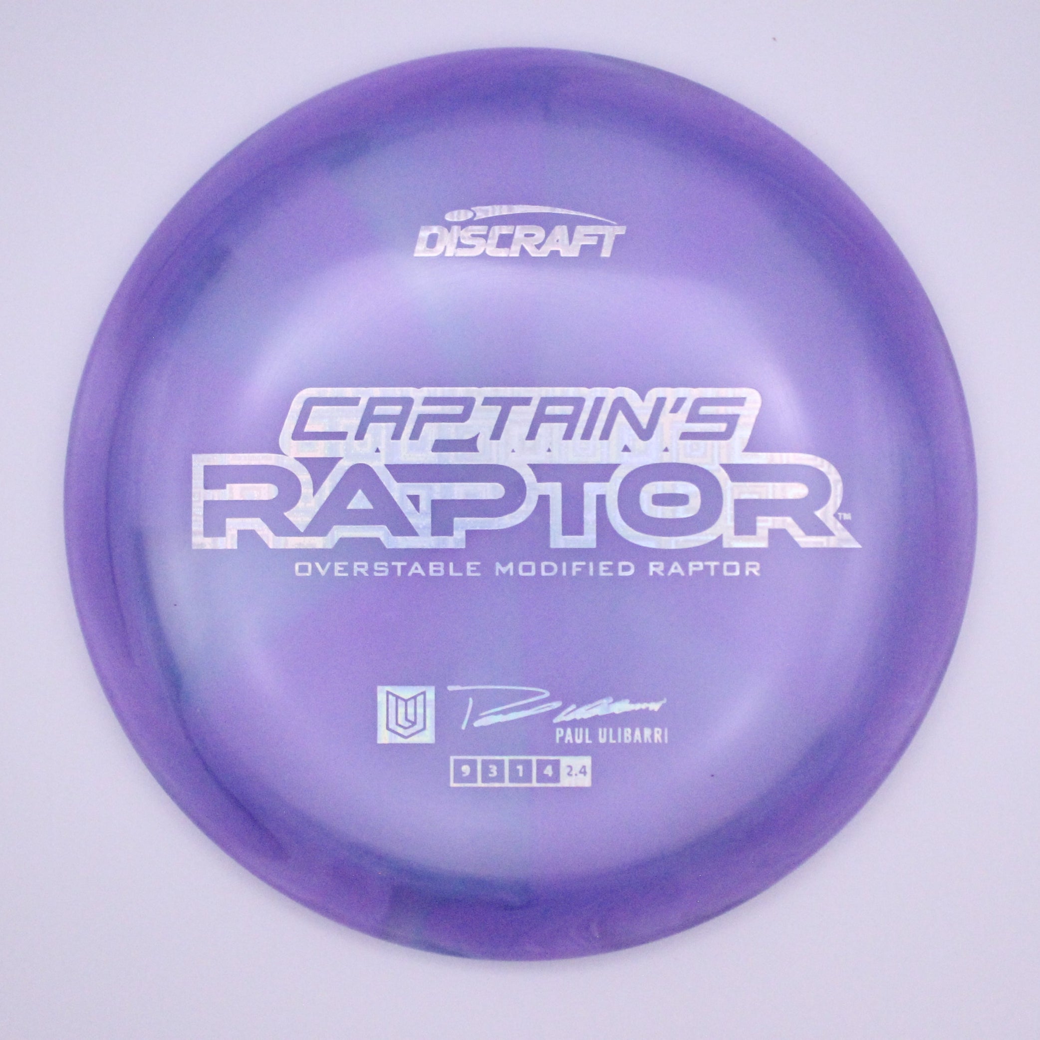 Discraft Fairway Driver Captain’s Raptor Z-Line Swirl 2025 Paul Ulibarri Special Blend
