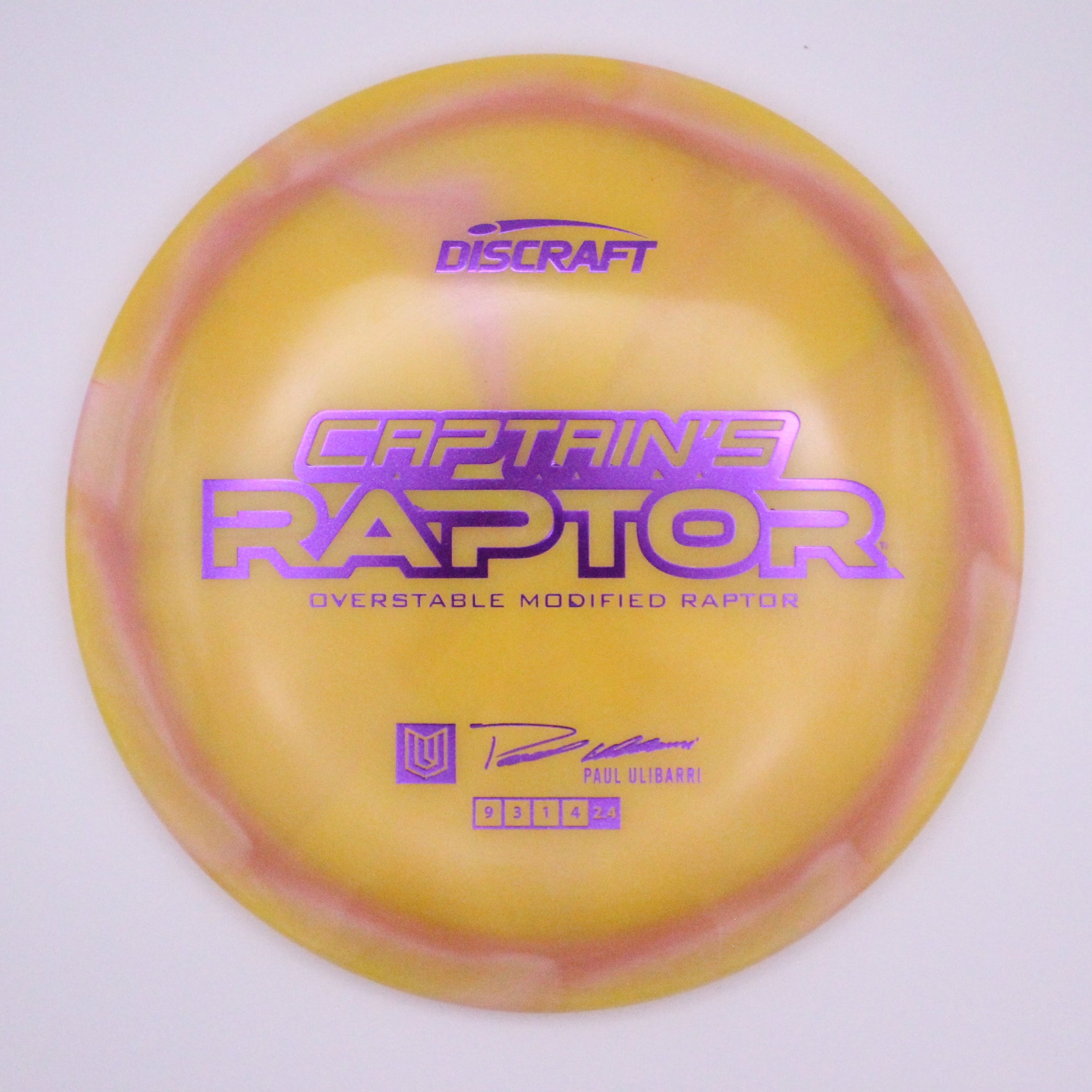 Discraft Fairway Driver Captain’s Raptor Z-Line Swirl 2025 Paul Ulibarri Special Blend
