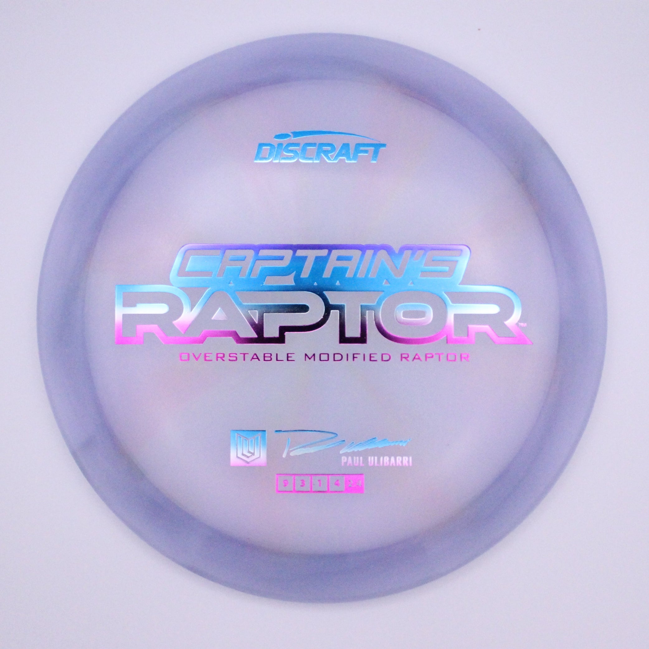 Discraft Fairway Driver Captain’s Raptor Z-Line Swirl 2025 Paul Ulibarri Special Blend
