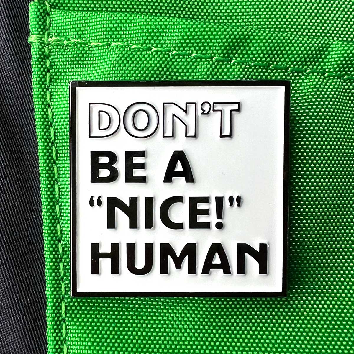 Disc Golf Pins | Don't Be a "NICE!" Human Disc Golf Pin