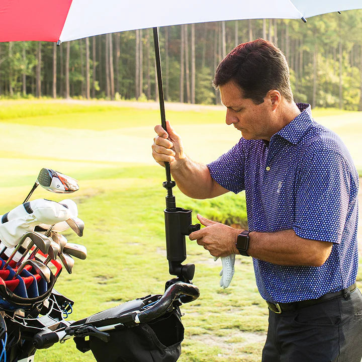 Dynamic Brands | Bag Boy | Adjustable Umbrella Holder - Jersey Discs