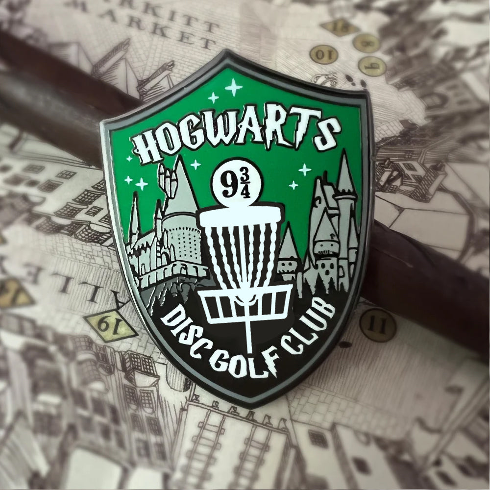 Disc Golf Pins | Hogwarts Disc Golf Club Pin