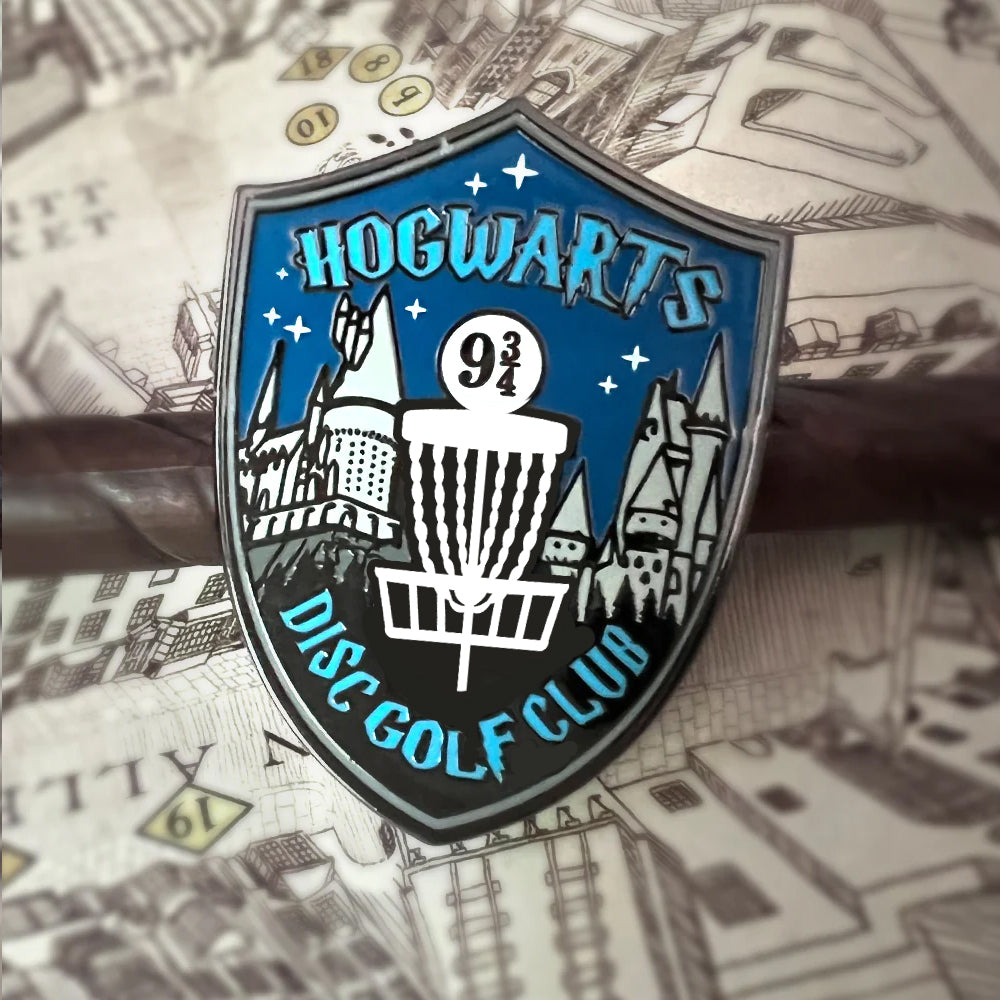 Disc Golf Pins | Hogwarts Disc Golf Club Pin