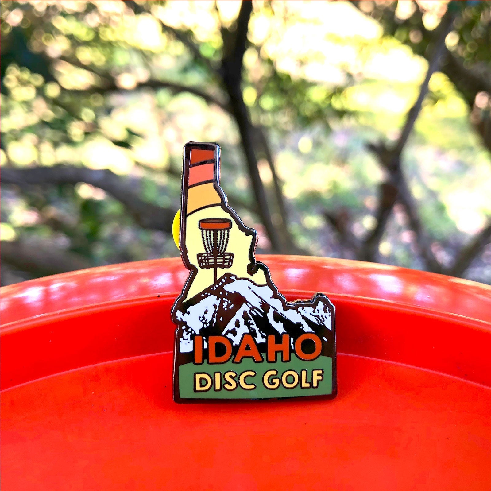 Disc Golf Pins | Idaho Disc Golf Pin