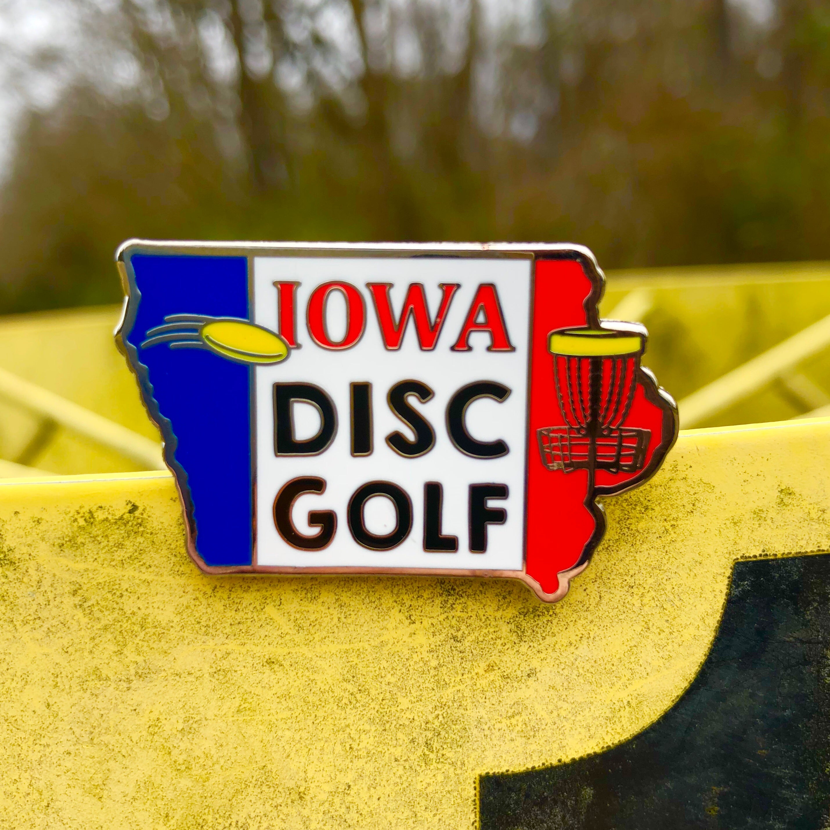 Disc Golf Pins | Iowa Disc Golf Pin