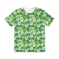 Jersey Discs Green Hawaiian Sublimation Men's Polyester Tee - Jersey Discs