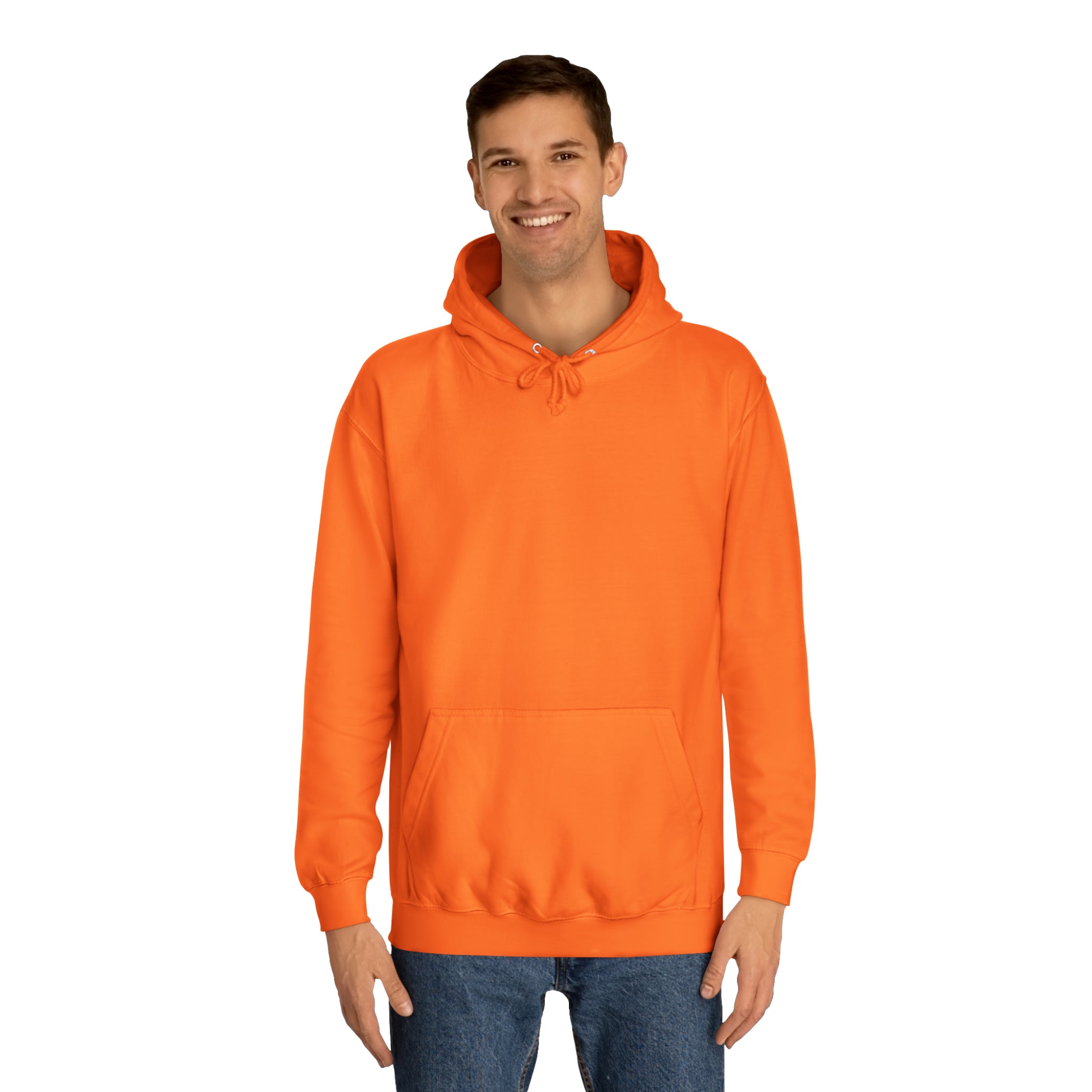 Jersey Discs Sunset Logo 80% cotton, 20% polyester Unisex College Hoodie - Jersey Discs