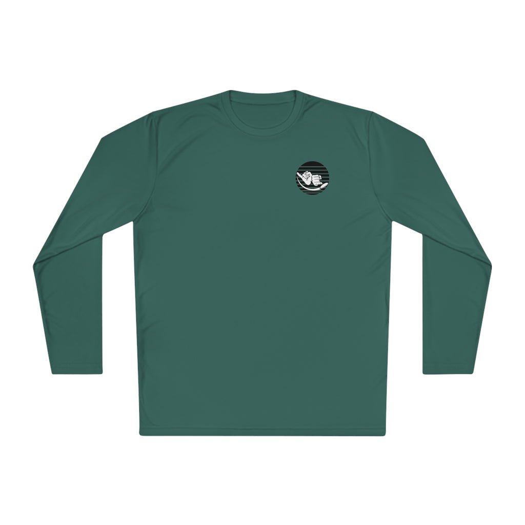 Jersey Discs Sunset Logo Unisex Lightweight Long Sleeve Tee - Jersey Discs