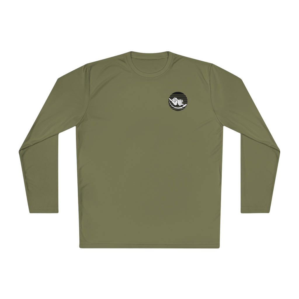 Jersey Discs Sunset Logo Unisex Lightweight Long Sleeve Tee - Jersey Discs