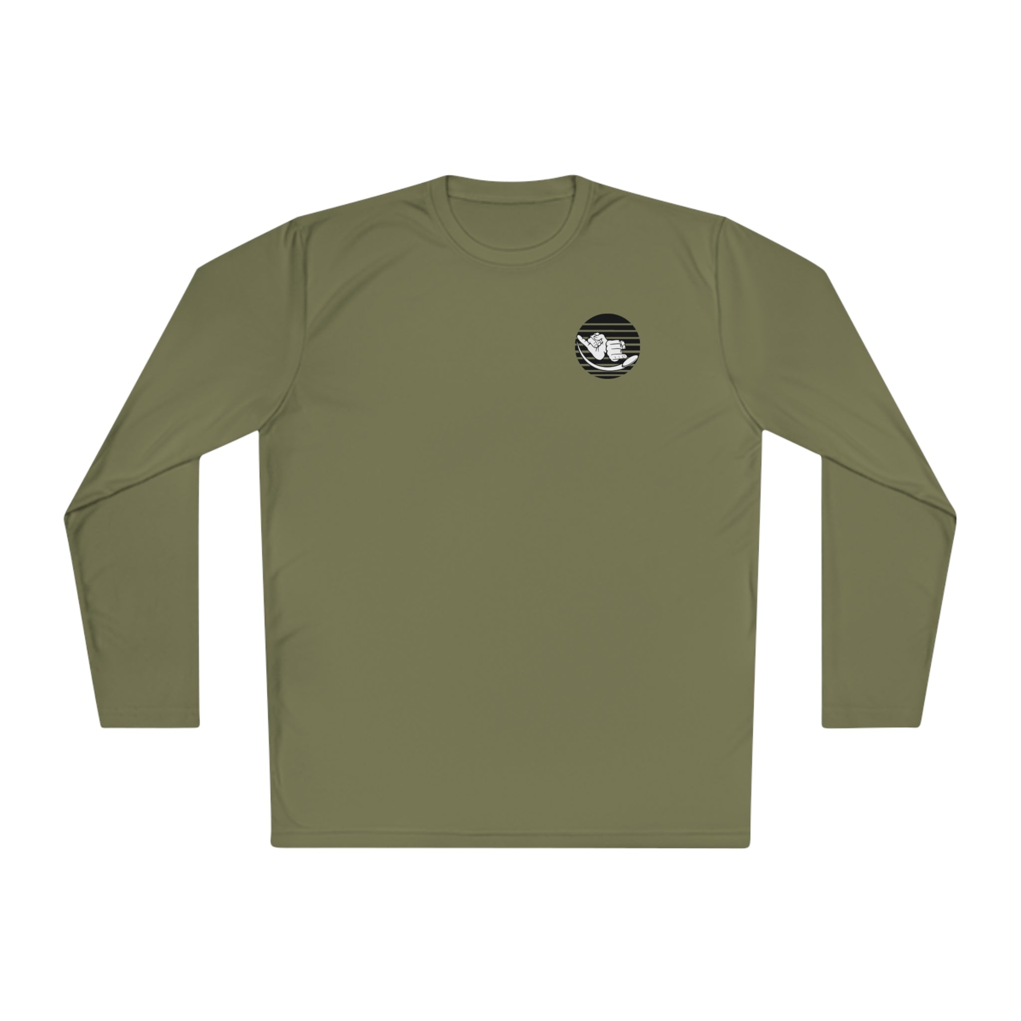 Jersey Discs Sunset Logo Unisex Lightweight Long Sleeve Tee - Jersey Discs