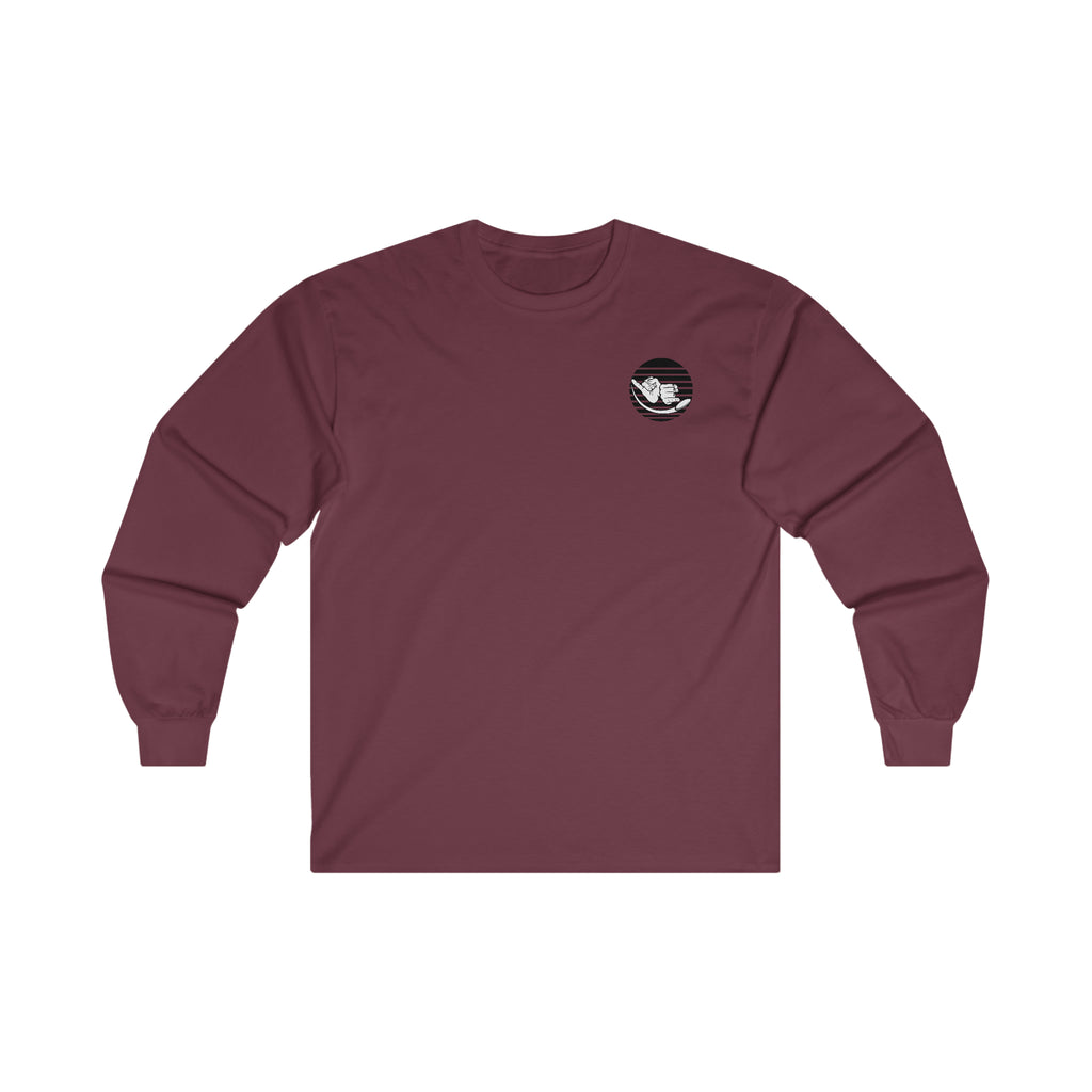 Jersey Discs Sunset Ultra Cotton Long Sleeve Tee - Jersey Discs
