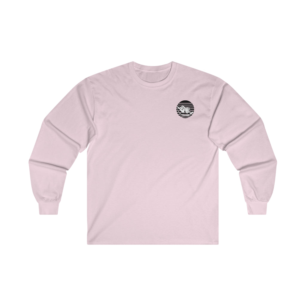 Jersey Discs Sunset Ultra Cotton Long Sleeve Tee - Jersey Discs